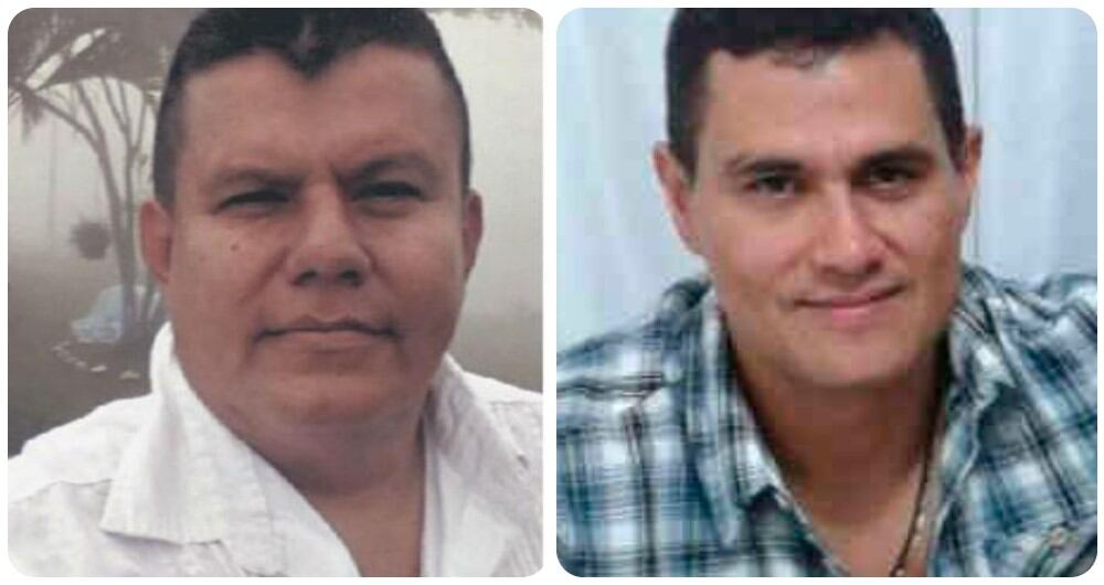 Alias Caliche y Juan Guillermo Monsalve