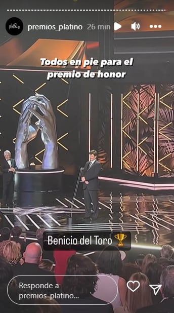 Foto: Instagram @premios_platino.