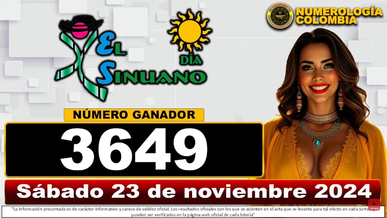 Resultados Lotería Sinuano Día y Noche
