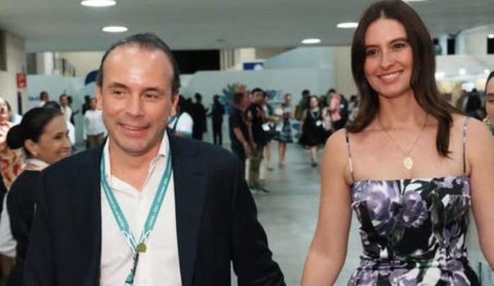 Taliana Vargas y Alejandro Eder.