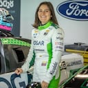 Colombiana Tatiana Calderón en la Nascar Brasil.
