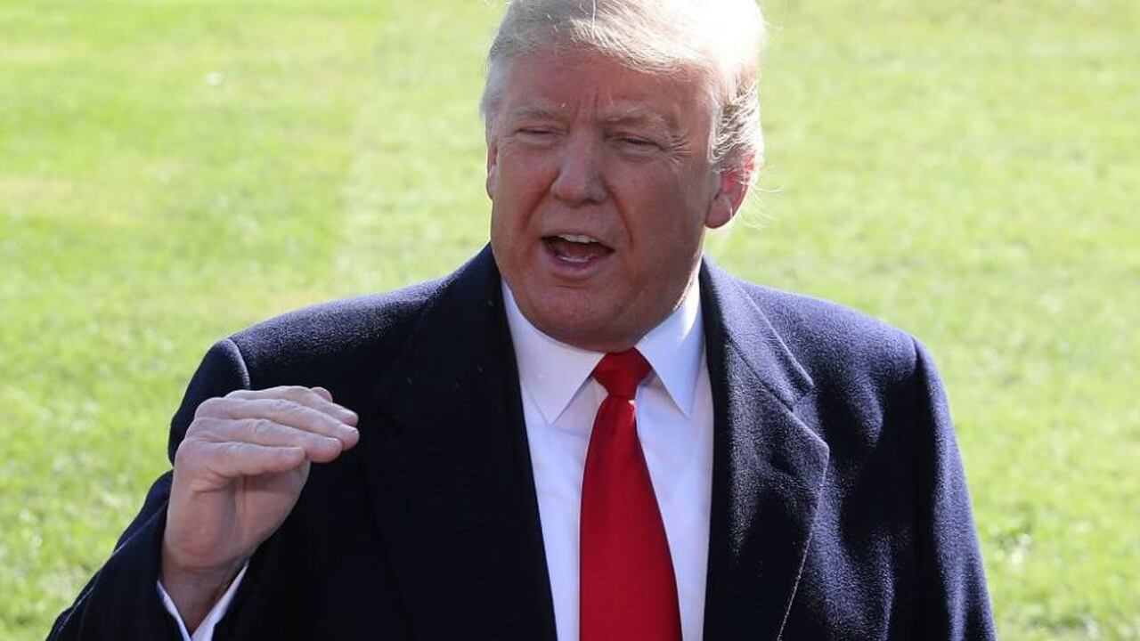 Donald Trump, presidente de Estados Unidos.