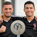 Cristiano Ronaldo y Demiral en su paso por la Juventus.