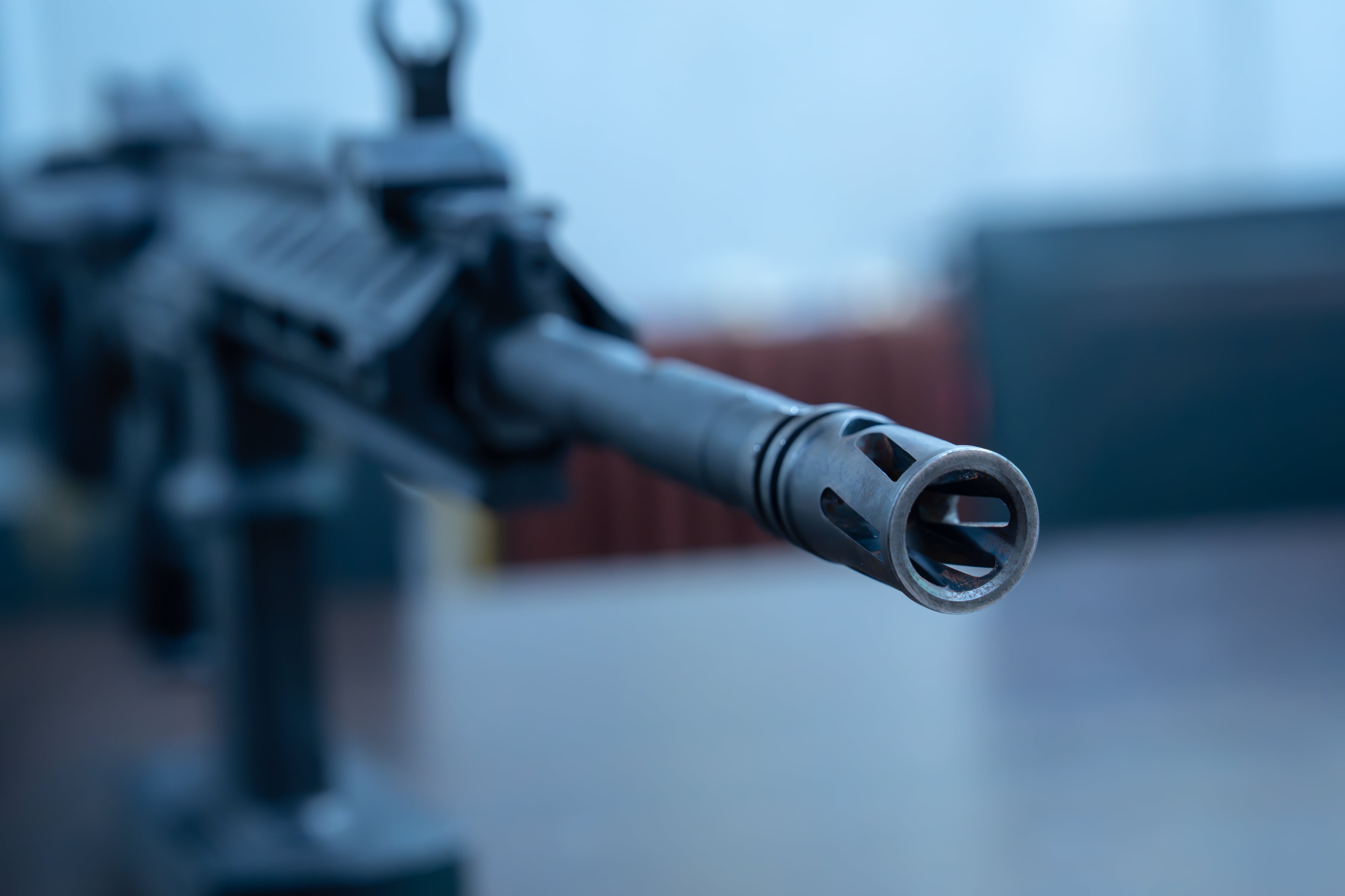 Las partes del fusil fueron entregadas a las autoridades competentes.