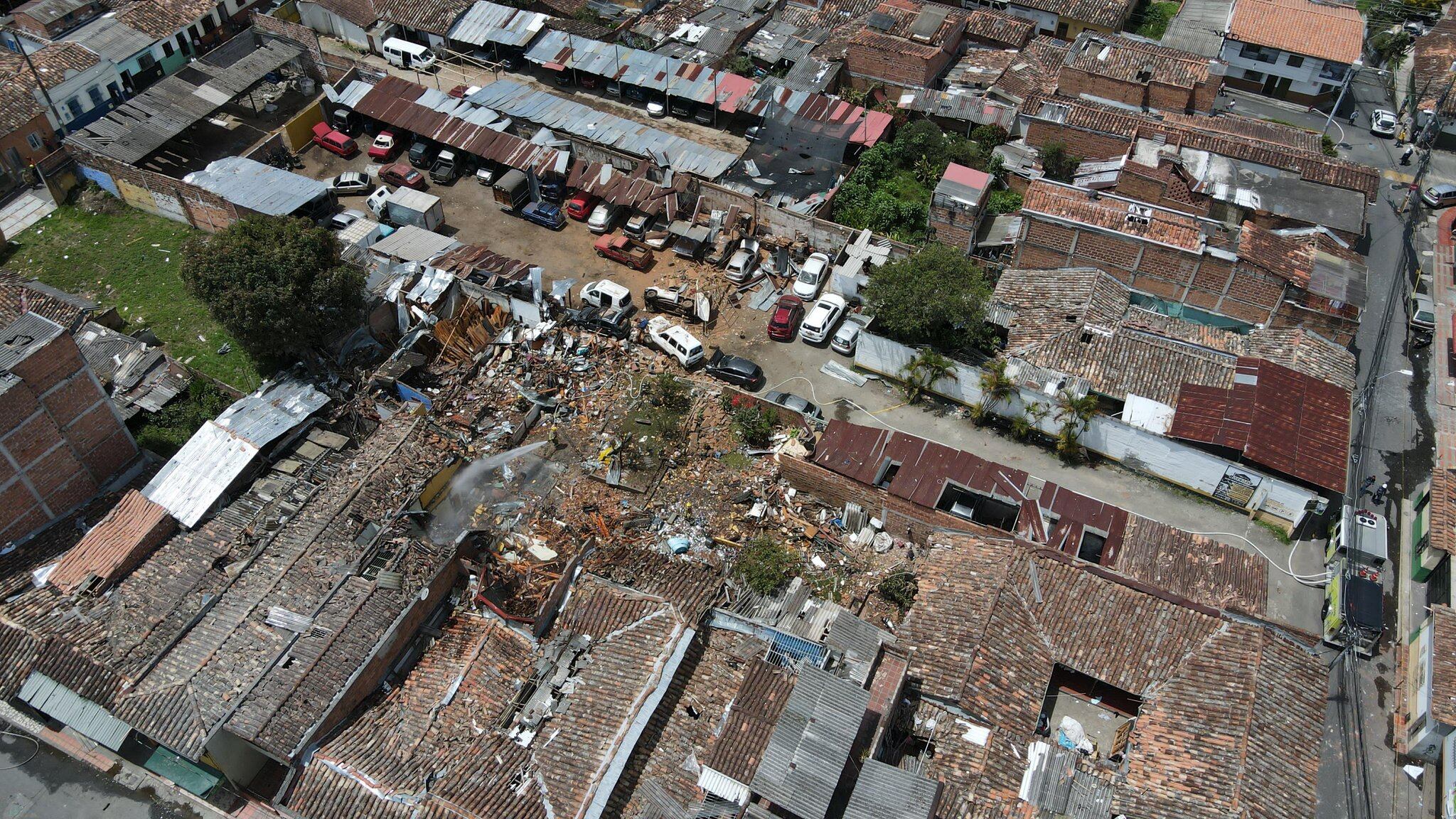 Explosión en Rionegro, Antioquia