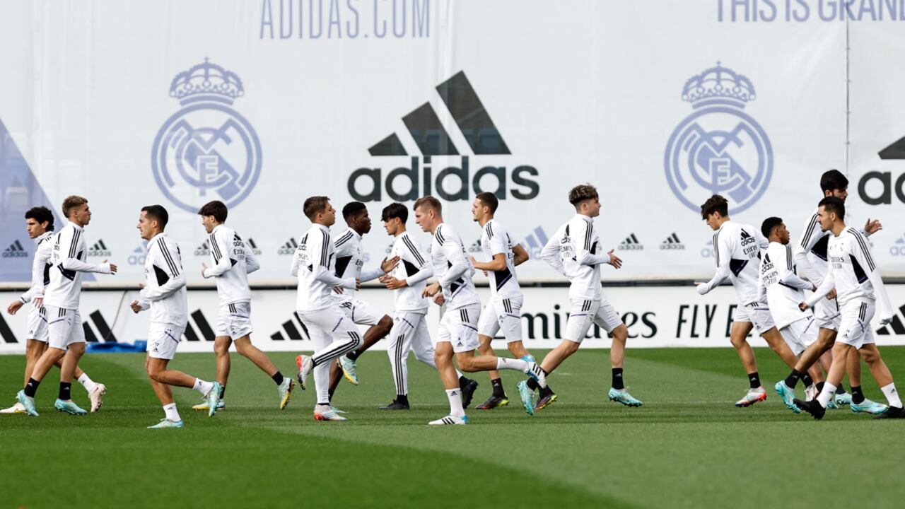 MADRID, SPAIN - DECEMBER 14: Real Madrid squad training at Valdebebas training ground on December 14, 2022 in Madrid, Spain. (Photo by Getty Images/Helios de la Rubia/Real Madrid)