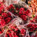 Rosas, entre las principales flores que Colombia exporta en San Valentín.