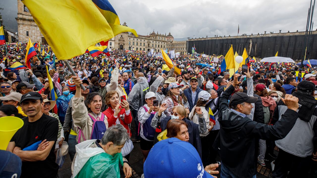 La marcha busca construir un ambiente de reflexión frente a lo importante que es preservar la democracia.