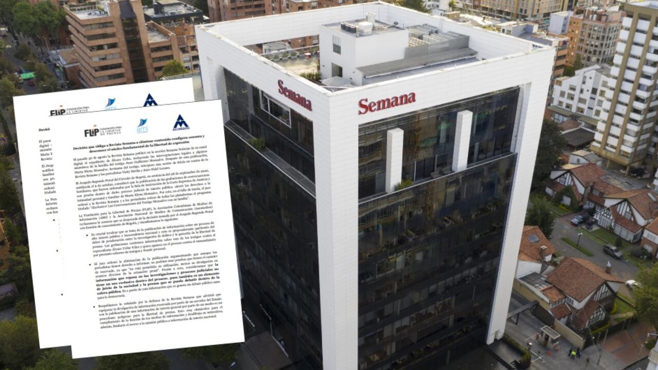 Comunicado de la Flip, Ami y Asomedios, para respaldar a SEMANA.