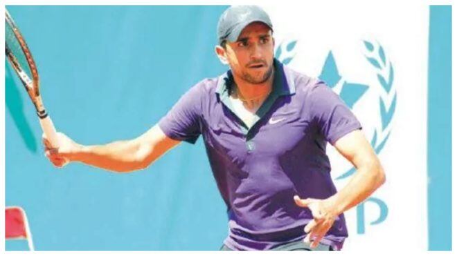 Younes Rachidi, tenista marroquí implicado en amañar 135 duelos.