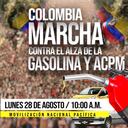 Desde diferentes sectores se viene apoyando una gran movilización contra el alza del precio de la gasolina en el país.