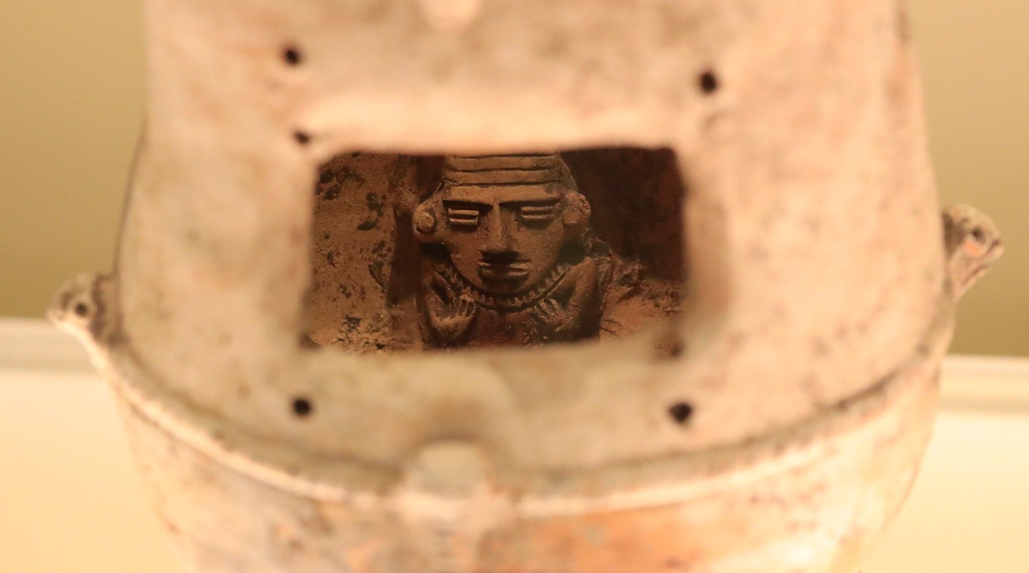 Pieza que fue trasladada de Sopó al Museo del Oro por su valor patrimonial