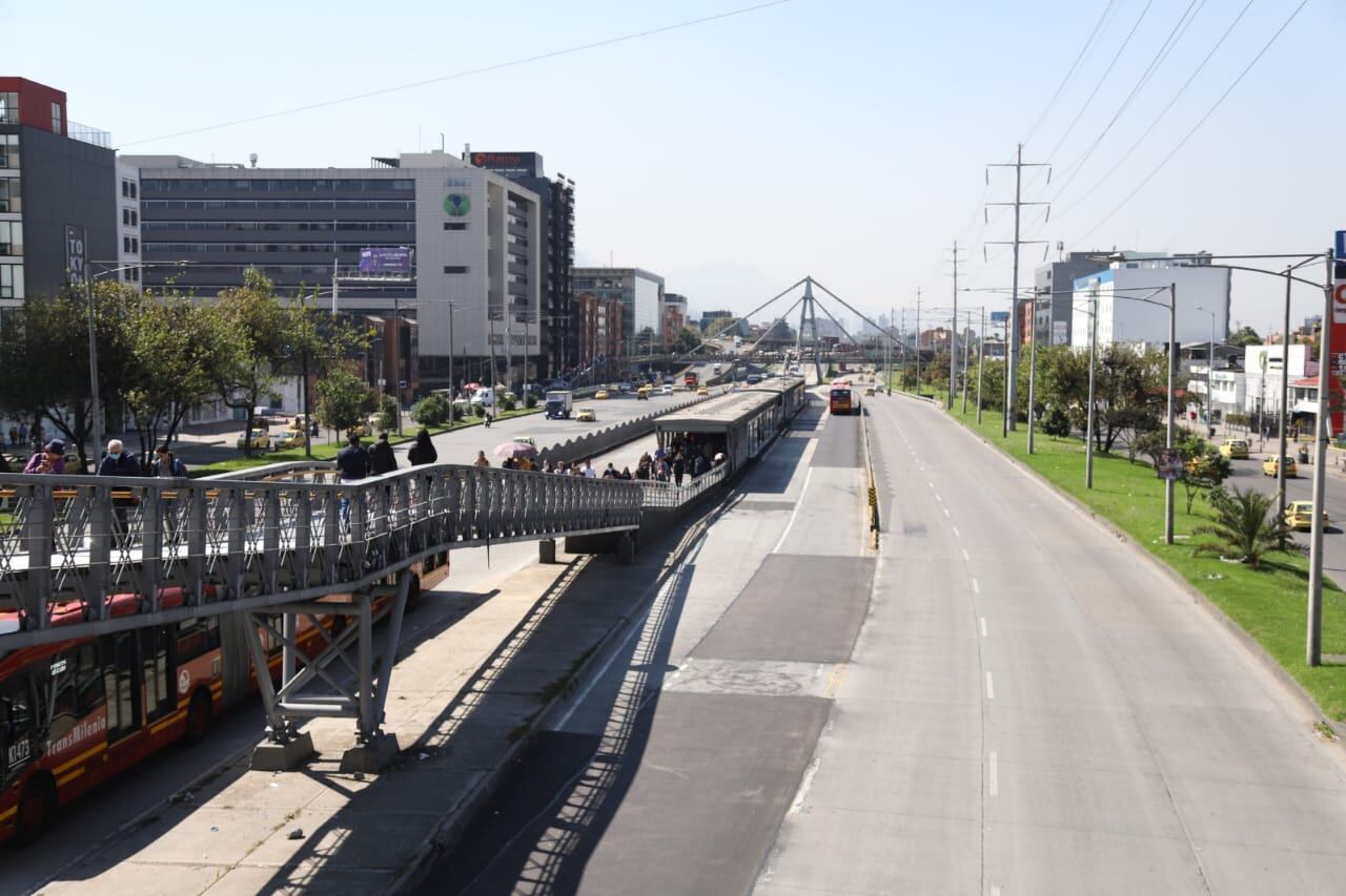 Bogota transmilenio, día sin carro, bicicletas, autopista
Febrero 2 de 2022