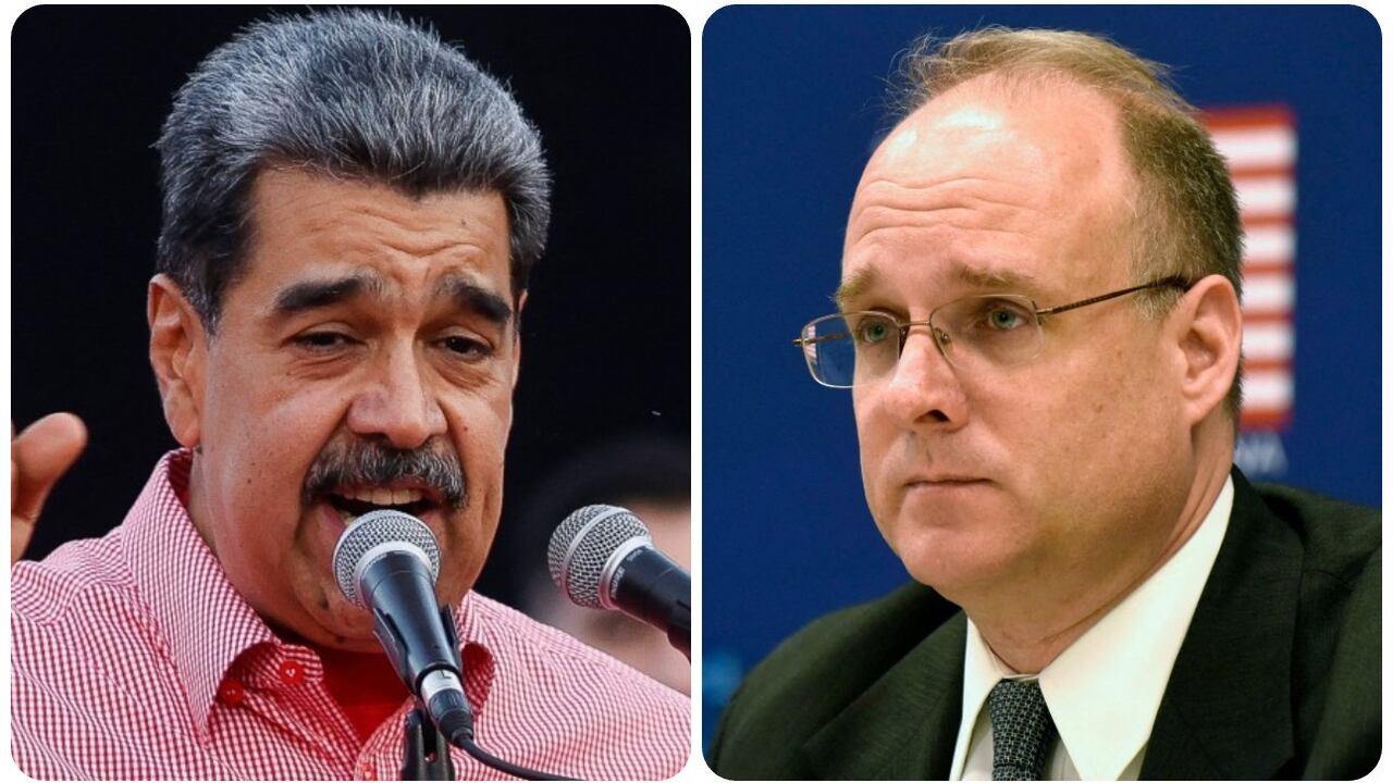 Nicolás Maduro y Marshall Billingslea.