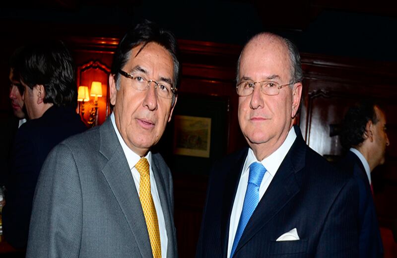 Néstor Humberto Martínez y Álvaro Villegas.