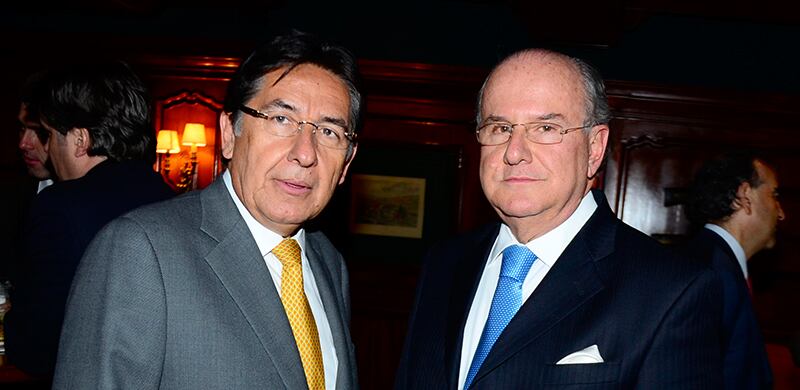 Néstor Humberto Martínez y Álvaro Villegas.