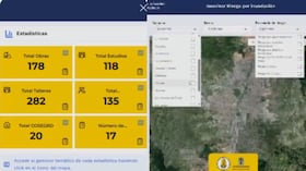 Centro de monitoreo del sistema SIRMED en Medellín, que integra datos e inteligencia artificial para la gestión del riesgo.