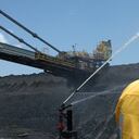 Cerrejón es un complejo en La Guajira que incluye una mina a cielo abierto, una línea férrea y un puerto de exportación. Foto: Cerrejón