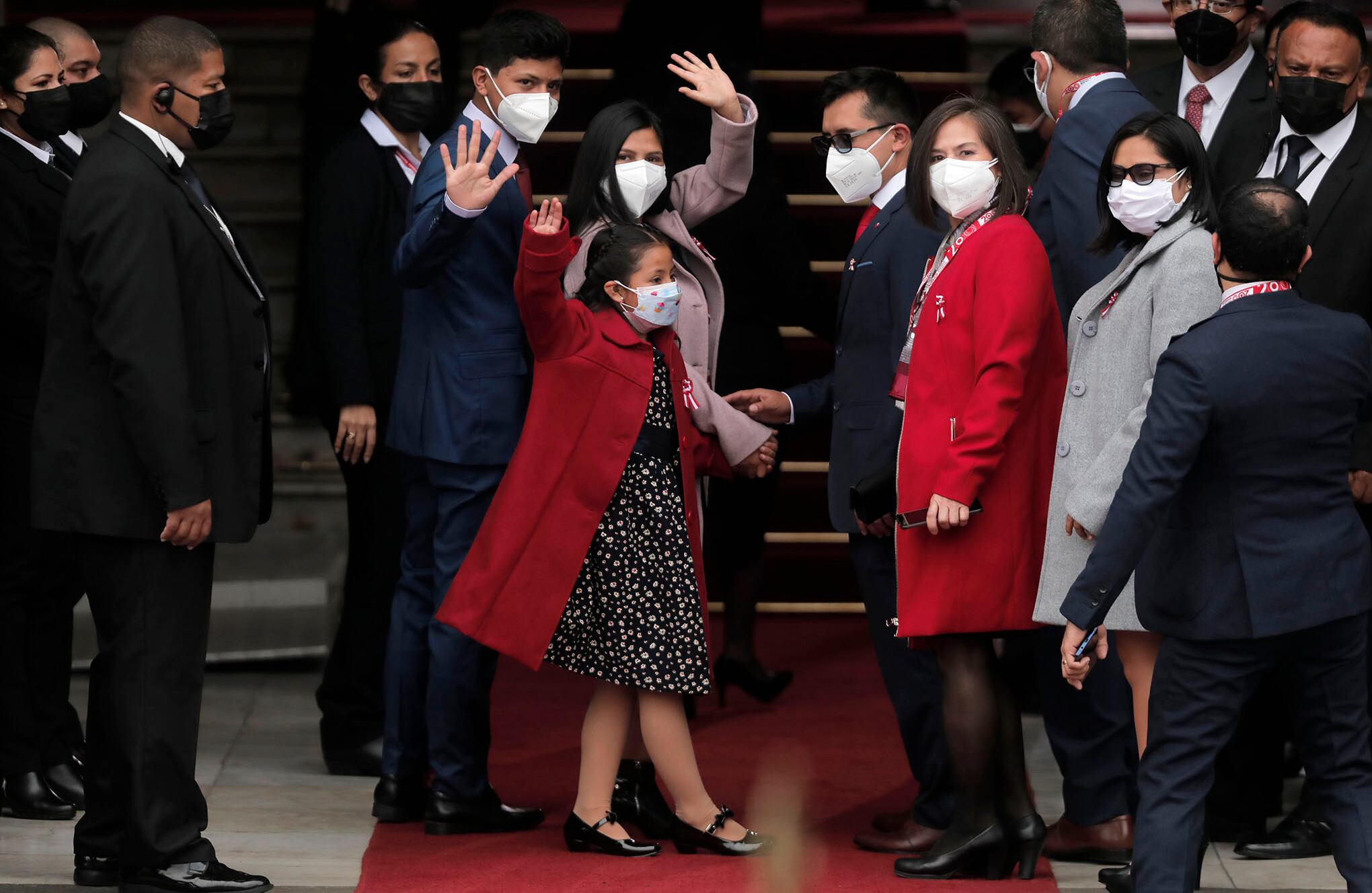 Toma de posesión de Pedro Castillo como presidente de Perú.