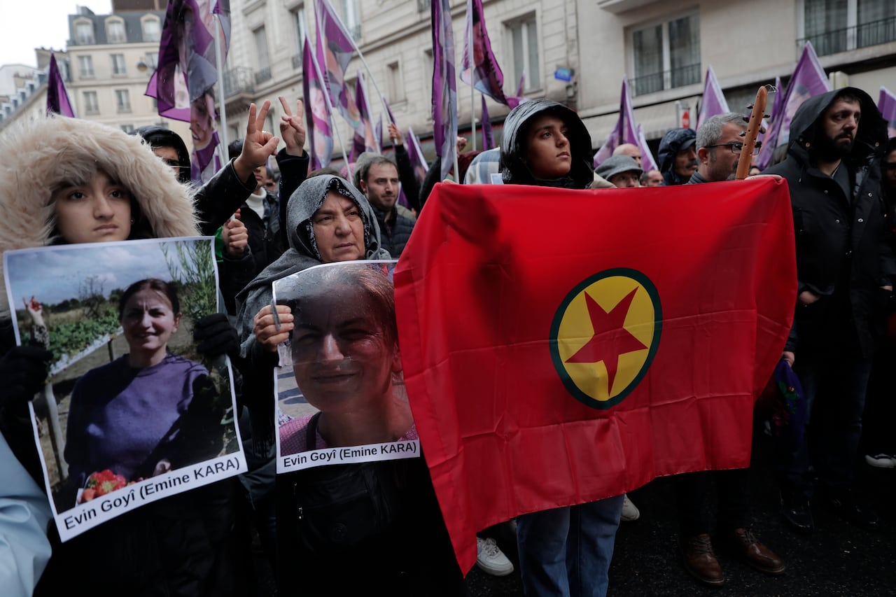 Manifestaciones en París