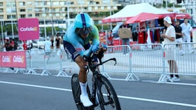 Harold Tejada, colombiano del XDS Astana Team en la Vuelta a España 2026