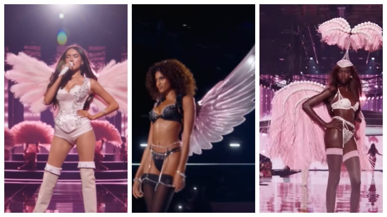 Esto pesan las alas de Victoria's Secret.