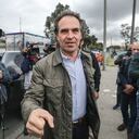 Federico Gutierrez. Rueda de Prensa Cárcel La Picota.
Bogotá Abril 18 de 2022.
Foto: Juan Carlos Sierra-Revista Semana.