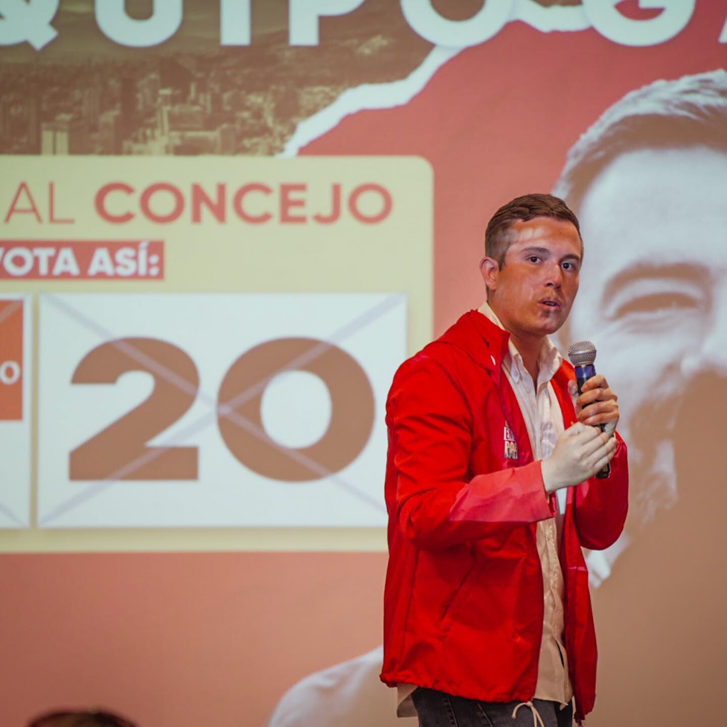 Jesús David Araque, candidato al Concejo de Bogotá del Nuevo Liberalismo.
