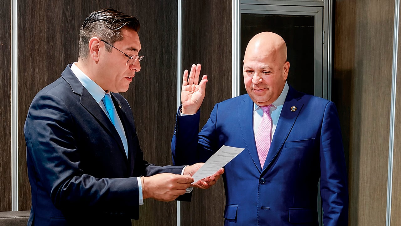 Benamín Ortiz, nuevo presidente del Consejo Nacional Electoral.