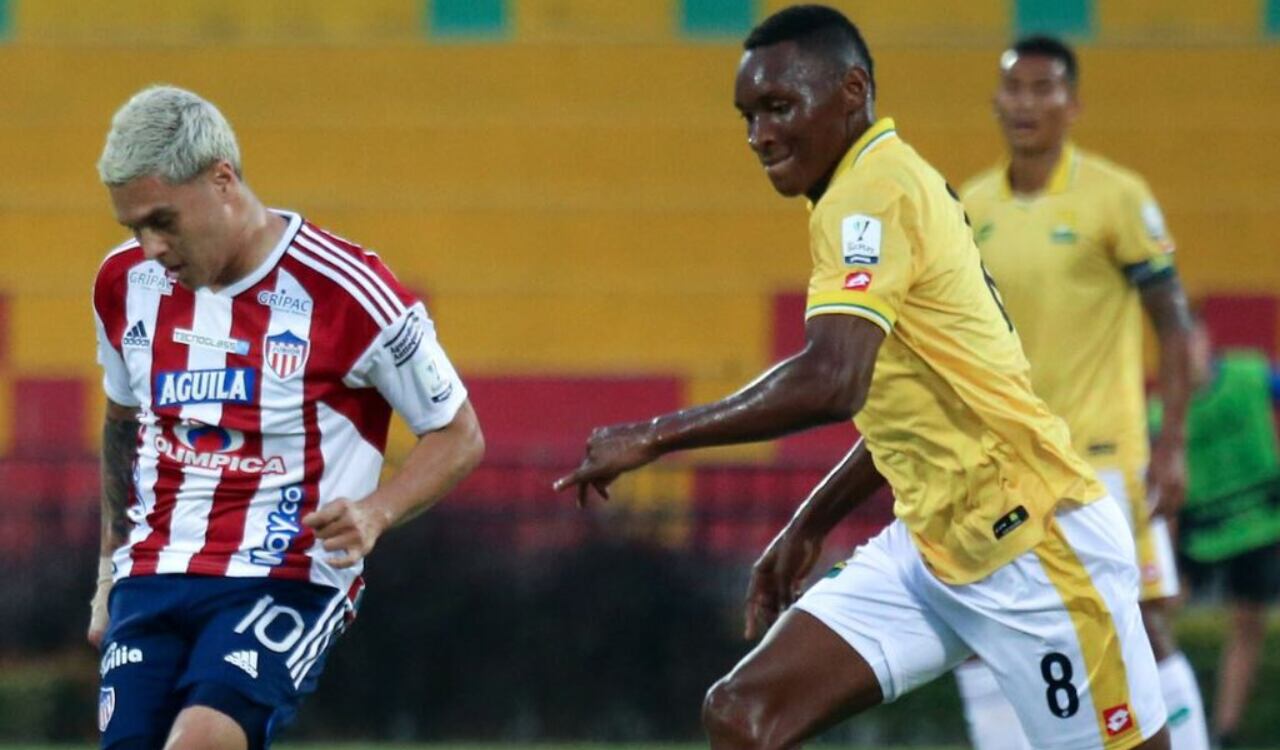 Juan Fernando Quintero, corto de protagonismo en su segunda salida con Junior.
