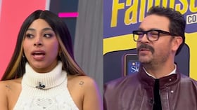 Karola y Andrés López en Buen día, Colombia