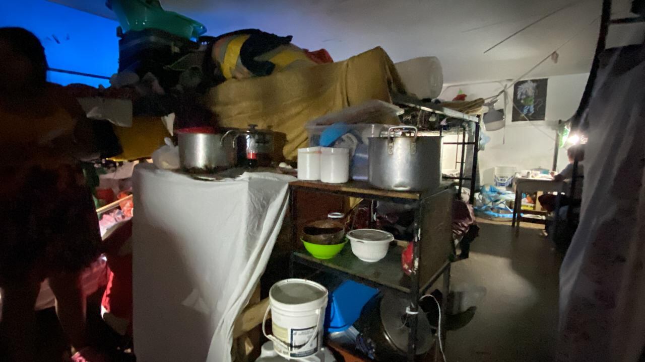 Los indígenas llegaron al hogar Buen Samaritano con la promesa de recibir ayudas del Gobierno, pero hace un año que no saben de ese apoyo.