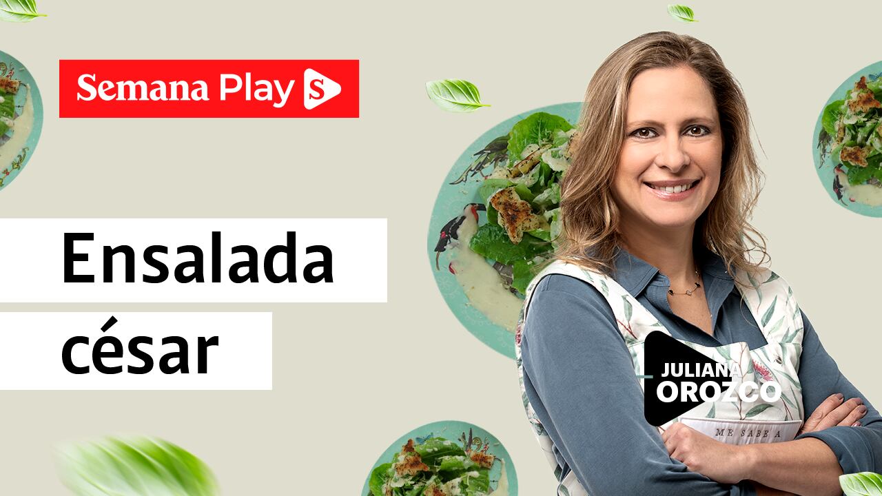Ensalada césar | Juliana Orozco en Los Niños Cocinan