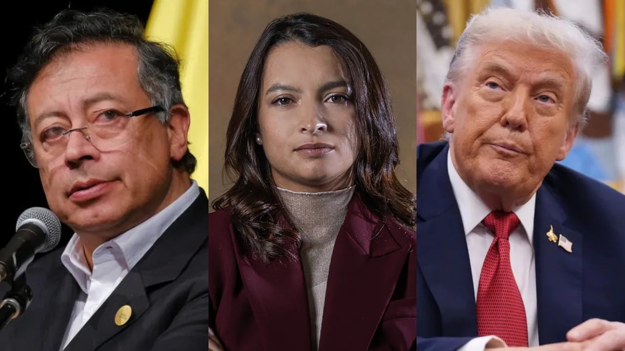 Gustavo Petro, Andrea Petro y Donald Trump