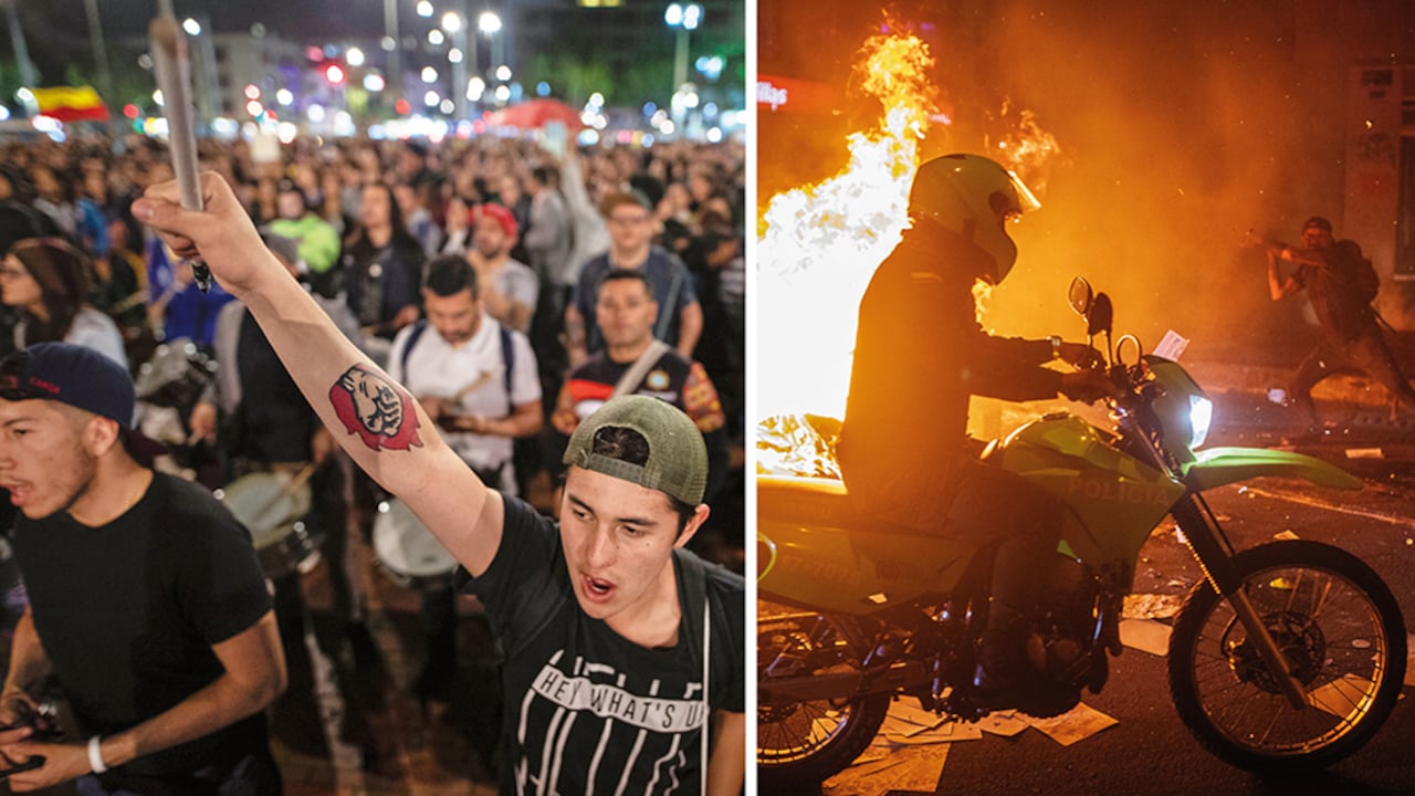 En Colombia uno de los detonantes de las protestas fue el proyecto de reforma tributaria.