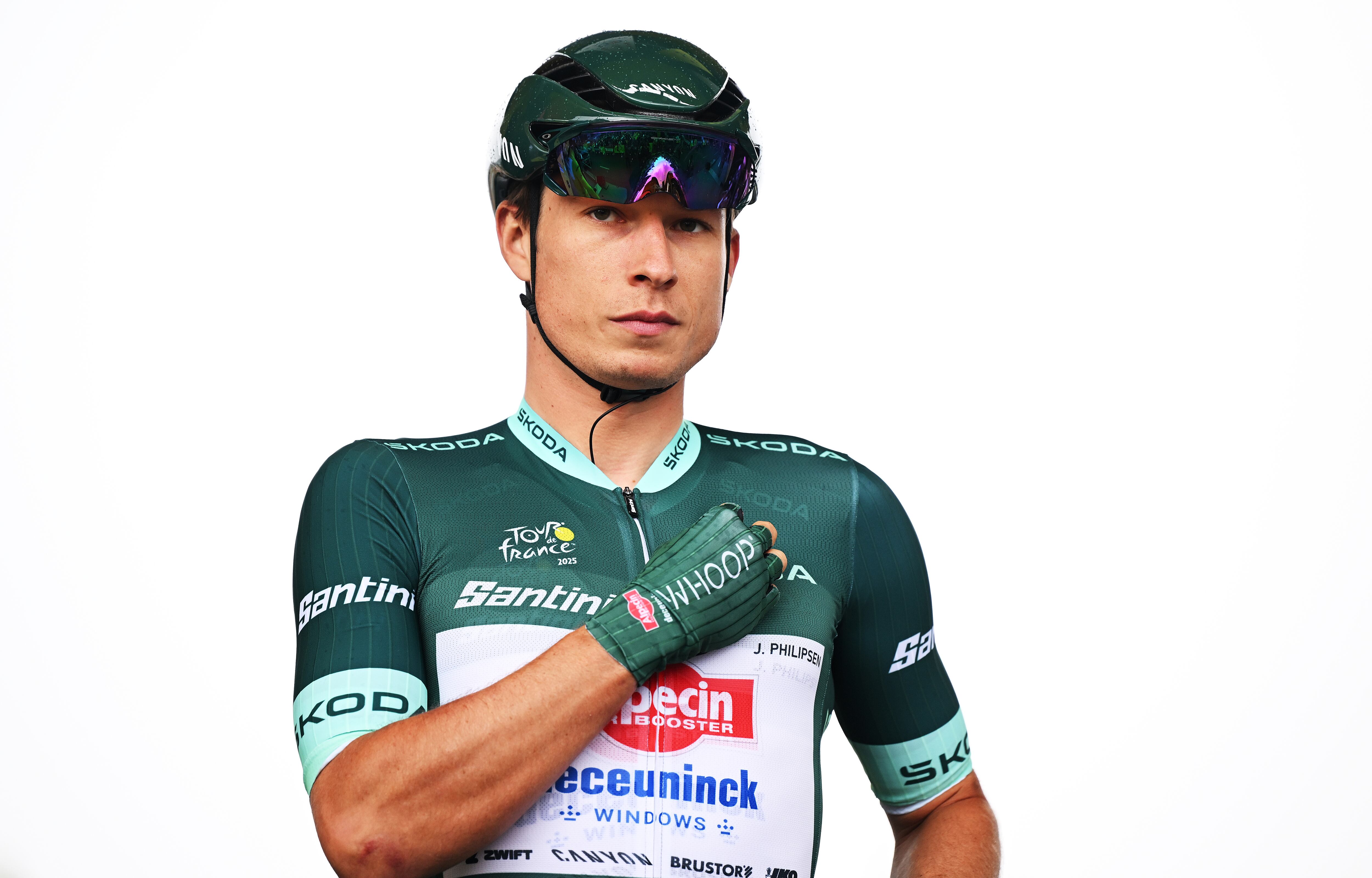 Jasper Philipsen, corredor al servicio del Team Alpecin.