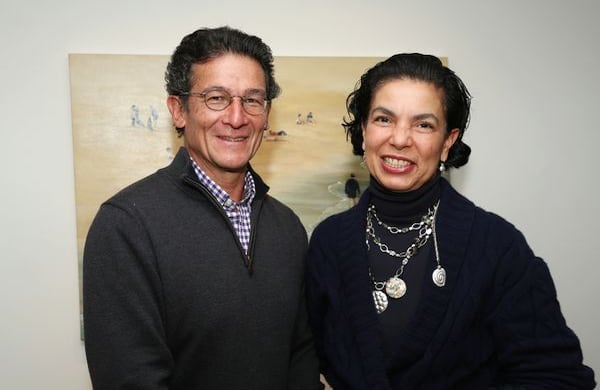 Guillermo Cano y María Fernanda Pérez.