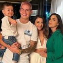 James Rodríguez y su familia