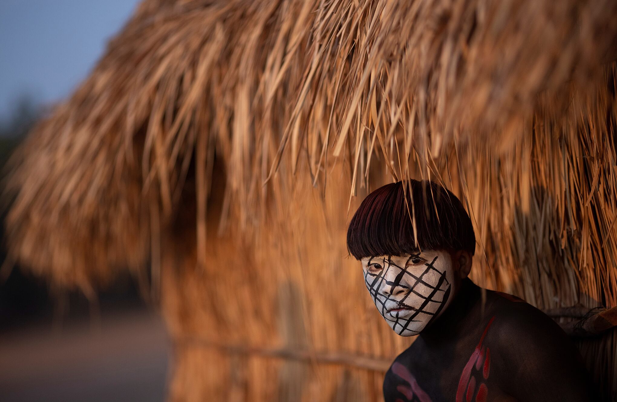 En Imágenes : Ritual funerario Parque Indígena Xingu en Brasil