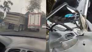 La situación se presentó en una importante vía de Bogotá.