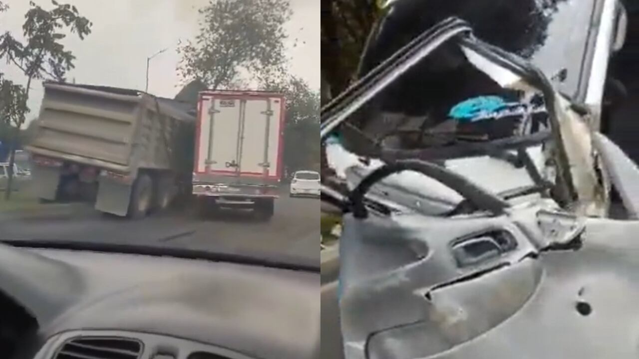 La situación se presentó en una importante vía de Bogotá.