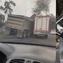 La situación se presentó en una importante vía de Bogotá.