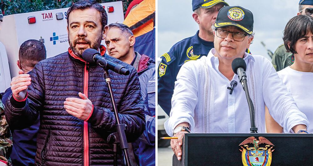  El alcalde de Bogotá, Carlos Fernando Galán, confirmó que no había comunicación directa con el presidente Petro en medio de la emergencia. 