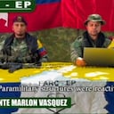 El alzado en armas aparece en un vídeo realizado por los alzados en armas y donde critica abiertamente al presidente Gustavo Petro por permitir el triunfo de Abelardo de la Espriellla en las padas elecciones de segunda vuelta.