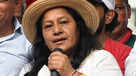 La candidata a la Vicepresidencia Aida Quilcué aseguró que su paso por Cali busca tender puentes con distintos sectores sociales.