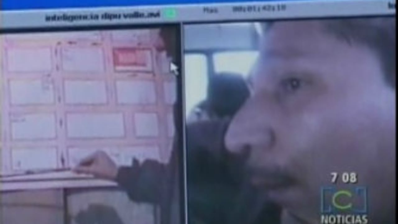 Imágenes tomadas de televisión.