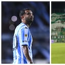 Edwin Cardona y su hermana Geraldine Cardona. Ambos, se destacan en el fútbol.