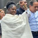 El reclamo de Francia Márquez en la manifestación.