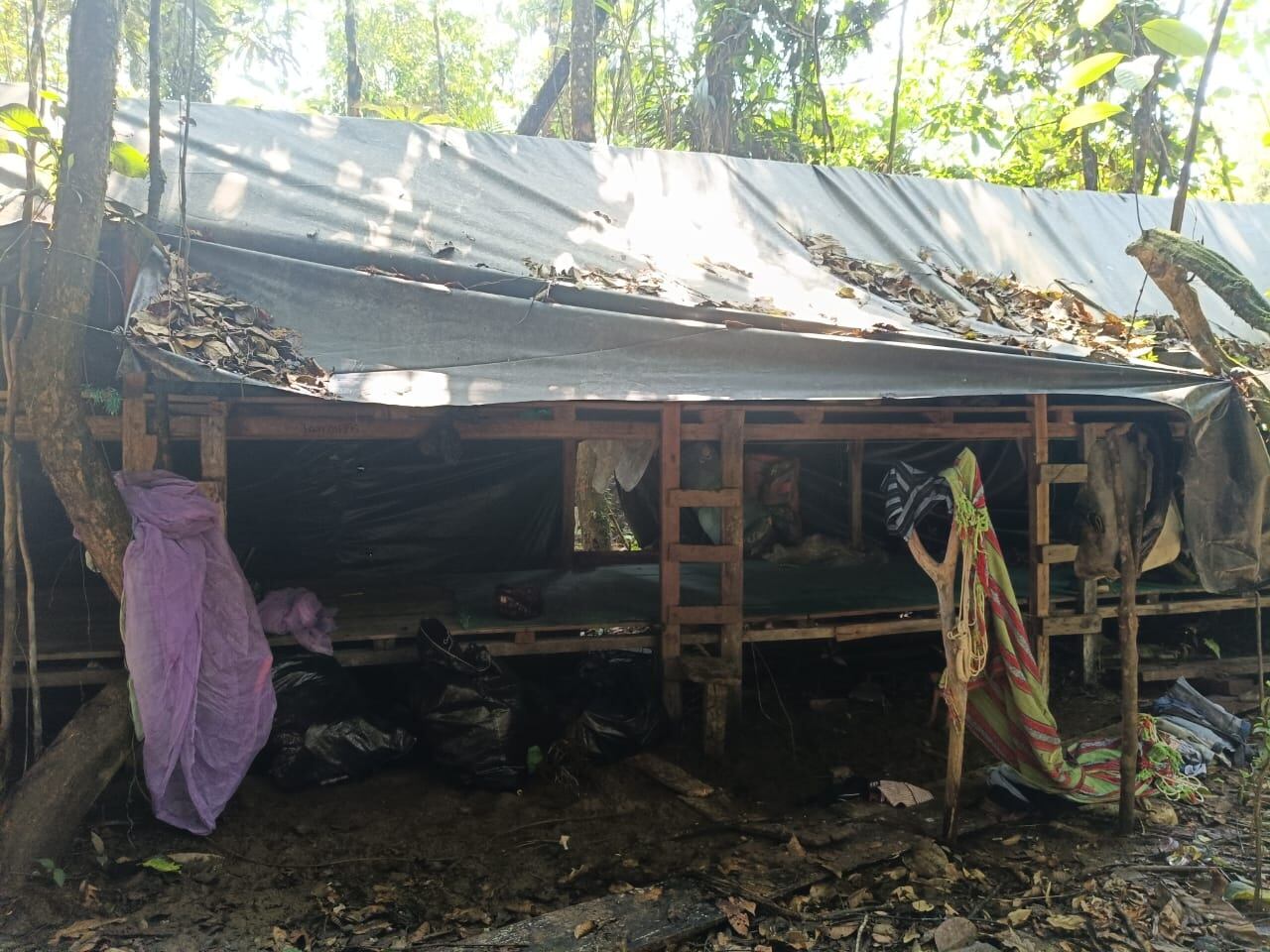 Las Fuerzas Militares localizaron el que sería el megalaboratorio para procesamiento de droga más grande de los últimos tiempos en Putumayo.