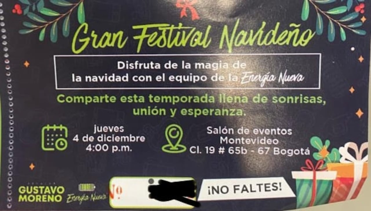 Fiesta navideña Gustavo moreno